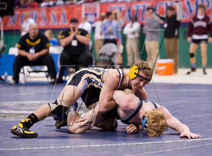 Thumbnail 3 in NCHSAA State 2A Boys Wrestling Championships (Finals)  photogallery.
