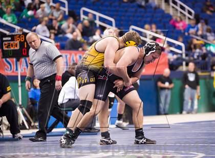 Thumbnail 2 in NCHSAA State 2A Boys Wrestling Championships (Finals)  photogallery.