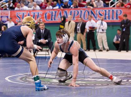 Thumbnail 1 in NCHSAA State 2A Boys Wrestling Championships (Finals)  photogallery.