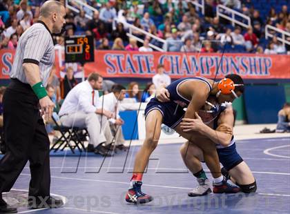 Thumbnail 3 in NCHSAA State 2A Boys Wrestling Championships (Finals)  photogallery.