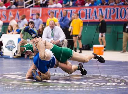 Thumbnail 2 in NCHSAA State 2A Boys Wrestling Championships (Finals)  photogallery.