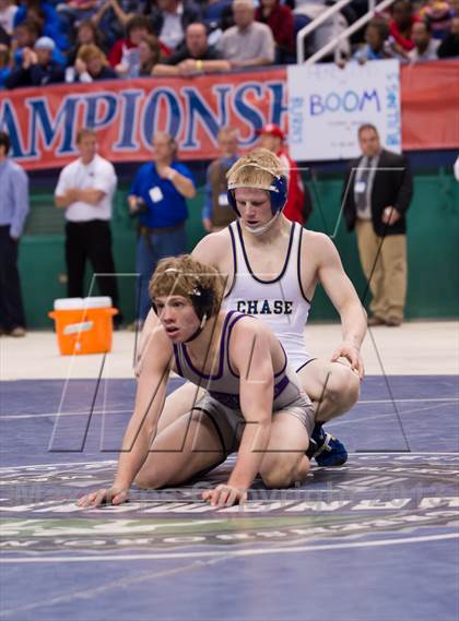 Thumbnail 3 in NCHSAA State 2A Boys Wrestling Championships (Finals)  photogallery.