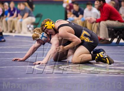 Thumbnail 2 in NCHSAA State 2A Boys Wrestling Championships (Finals)  photogallery.