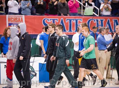 Thumbnail 3 in NCHSAA State 2A Boys Wrestling Championships (Finals)  photogallery.