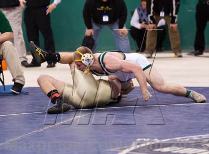 Thumbnail 2 in NCHSAA State 2A Boys Wrestling Championships (Finals)  photogallery.