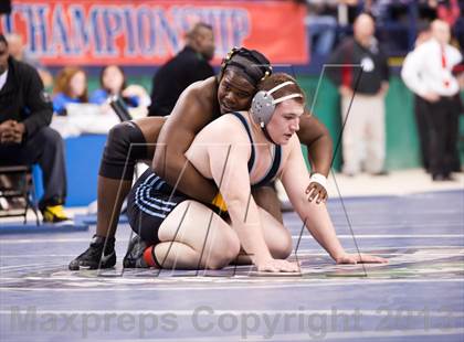 Thumbnail 1 in NCHSAA State 2A Boys Wrestling Championships (Finals)  photogallery.