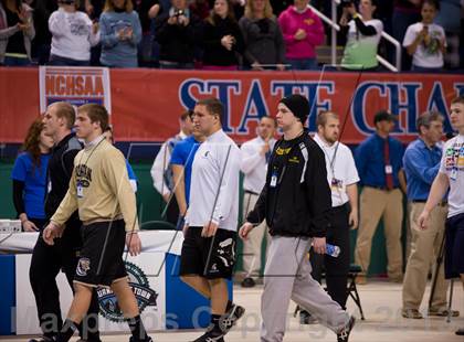 Thumbnail 2 in NCHSAA State 2A Boys Wrestling Championships (Finals)  photogallery.