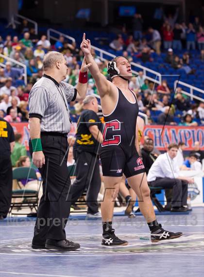 Thumbnail 3 in NCHSAA State 2A Boys Wrestling Championships (Finals)  photogallery.
