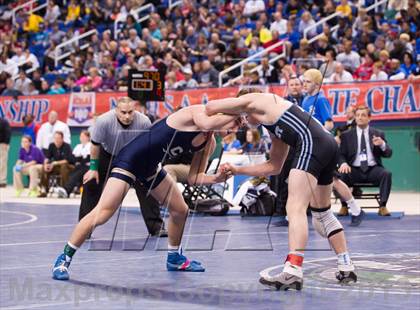Thumbnail 2 in NCHSAA State 2A Boys Wrestling Championships (Finals)  photogallery.