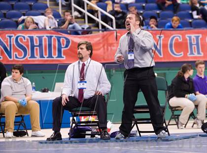 Thumbnail 2 in NCHSAA State 2A Boys Wrestling Championships (Finals)  photogallery.