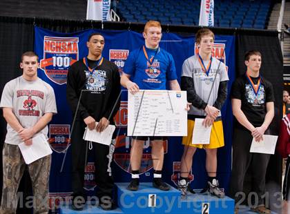 Thumbnail 3 in NCHSAA State 2A Boys Wrestling Championships (Finals)  photogallery.