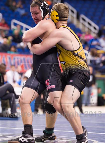 Thumbnail 1 in NCHSAA State 2A Boys Wrestling Championships (Finals)  photogallery.