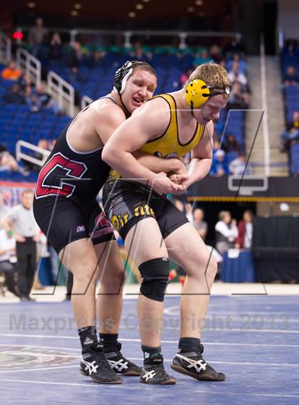 Thumbnail 2 in NCHSAA State 2A Boys Wrestling Championships (Finals)  photogallery.