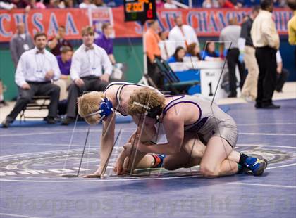 Thumbnail 1 in NCHSAA State 2A Boys Wrestling Championships (Finals)  photogallery.