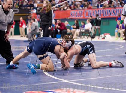 Thumbnail 3 in NCHSAA State 2A Boys Wrestling Championships (Finals)  photogallery.