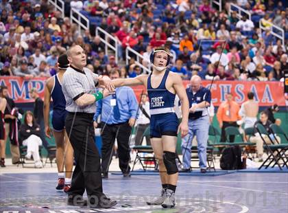 Thumbnail 1 in NCHSAA State 2A Boys Wrestling Championships (Finals)  photogallery.