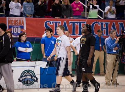 Thumbnail 3 in NCHSAA State 2A Boys Wrestling Championships (Finals)  photogallery.