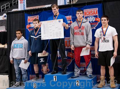 Thumbnail 1 in NCHSAA State 2A Boys Wrestling Championships (Finals)  photogallery.