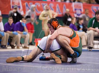 Thumbnail 2 in NCHSAA State 2A Boys Wrestling Championships (Finals)  photogallery.