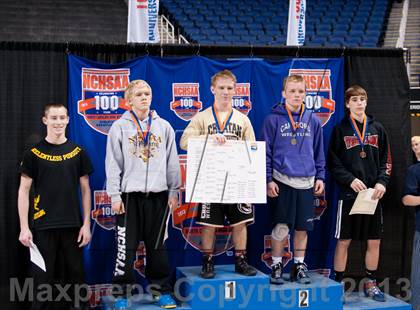 Thumbnail 2 in NCHSAA State 2A Boys Wrestling Championships (Finals)  photogallery.
