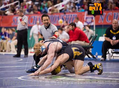Thumbnail 3 in NCHSAA State 2A Boys Wrestling Championships (Finals)  photogallery.