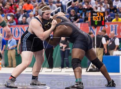 Thumbnail 2 in NCHSAA State 2A Boys Wrestling Championships (Finals)  photogallery.
