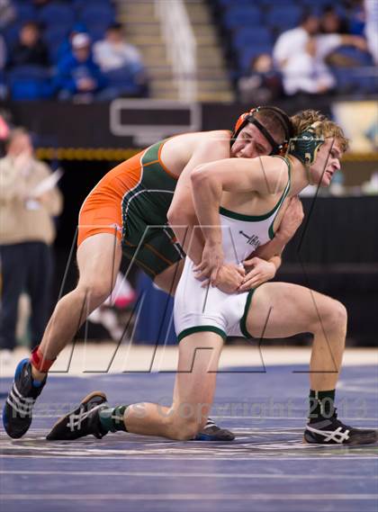 Thumbnail 3 in NCHSAA State 2A Boys Wrestling Championships (Finals)  photogallery.
