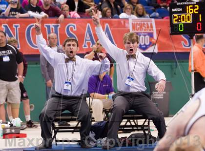 Thumbnail 3 in NCHSAA State 2A Boys Wrestling Championships (Finals)  photogallery.