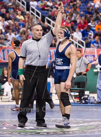 Thumbnail 3 in NCHSAA State 2A Boys Wrestling Championships (Finals)  photogallery.