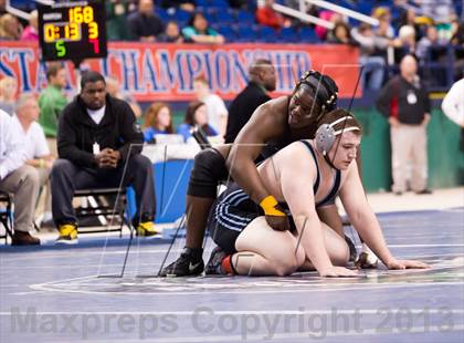 Thumbnail 3 in NCHSAA State 2A Boys Wrestling Championships (Finals)  photogallery.