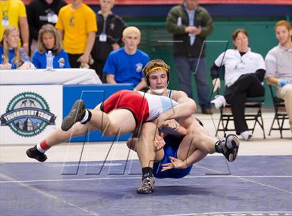 Thumbnail 3 in NCHSAA State 2A Boys Wrestling Championships (Finals)  photogallery.