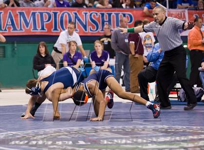 Thumbnail 3 in NCHSAA State 2A Boys Wrestling Championships (Finals)  photogallery.