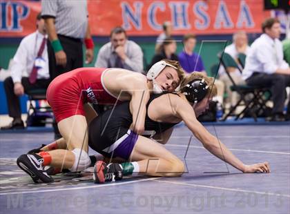 Thumbnail 2 in NCHSAA State 2A Boys Wrestling Championships (Finals)  photogallery.