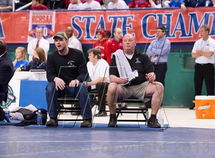 Thumbnail 1 in NCHSAA State 2A Boys Wrestling Championships (Finals)  photogallery.
