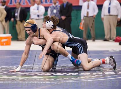 Thumbnail 1 in NCHSAA State 2A Boys Wrestling Championships (Finals)  photogallery.