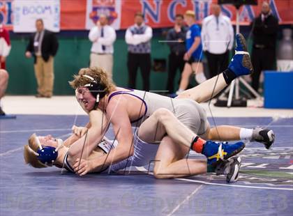 Thumbnail 3 in NCHSAA State 2A Boys Wrestling Championships (Finals)  photogallery.