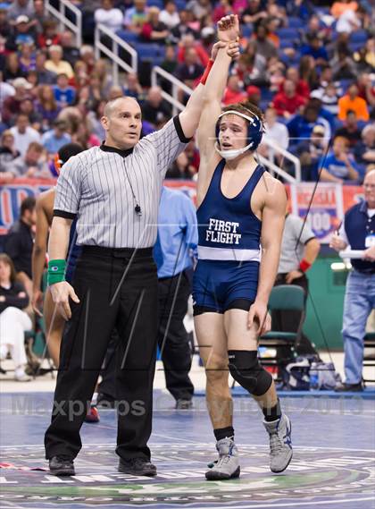 Thumbnail 2 in NCHSAA State 2A Boys Wrestling Championships (Finals)  photogallery.