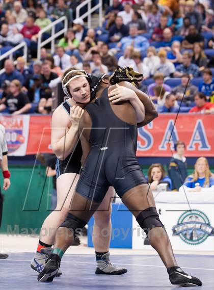 Thumbnail 1 in NCHSAA State 2A Boys Wrestling Championships (Finals)  photogallery.