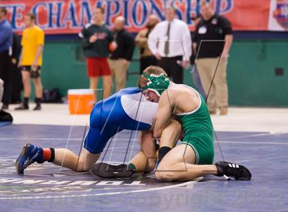 Thumbnail 1 in NCHSAA State 2A Boys Wrestling Championships (Finals)  photogallery.