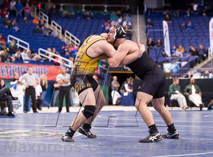 Thumbnail 1 in NCHSAA State 2A Boys Wrestling Championships (Finals)  photogallery.