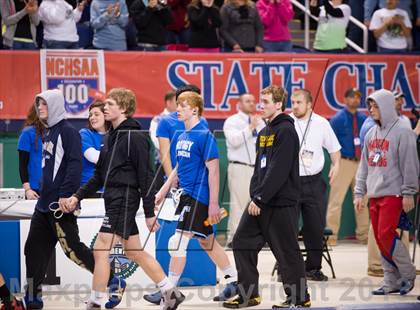 Thumbnail 2 in NCHSAA State 2A Boys Wrestling Championships (Finals)  photogallery.