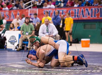 Thumbnail 3 in NCHSAA State 2A Boys Wrestling Championships (Finals)  photogallery.