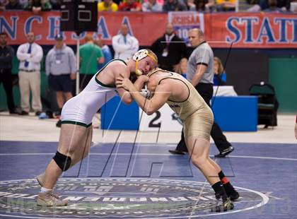 Thumbnail 1 in NCHSAA State 2A Boys Wrestling Championships (Finals)  photogallery.