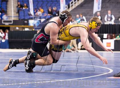 Thumbnail 3 in NCHSAA State 2A Boys Wrestling Championships (Finals)  photogallery.