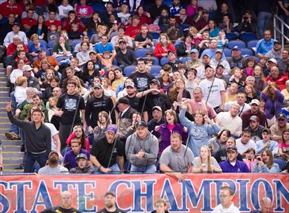 Thumbnail 2 in NCHSAA State 2A Boys Wrestling Championships (Finals)  photogallery.
