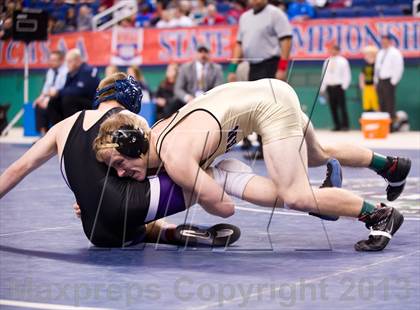 Thumbnail 2 in NCHSAA State 2A Boys Wrestling Championships (Finals)  photogallery.