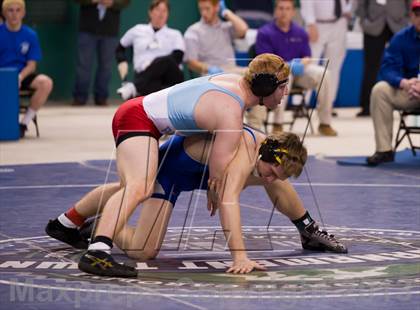 Thumbnail 1 in NCHSAA State 2A Boys Wrestling Championships (Finals)  photogallery.