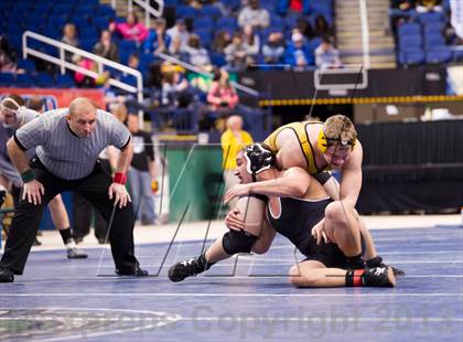 Thumbnail 3 in NCHSAA State 2A Boys Wrestling Championships (Finals)  photogallery.