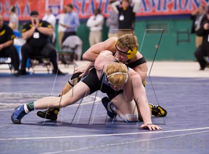 Thumbnail 1 in NCHSAA State 2A Boys Wrestling Championships (Finals)  photogallery.