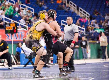 Thumbnail 3 in NCHSAA State 2A Boys Wrestling Championships (Finals)  photogallery.